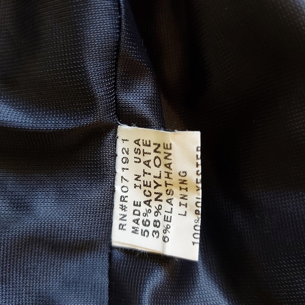 Women's fitted jacket (blazer) in black by Caché size 8 - Picture 4 of 10
